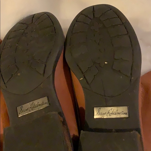 Sam Edelman Penny Riding Boot Whiskey Leather 8 - Picture 8 of 8